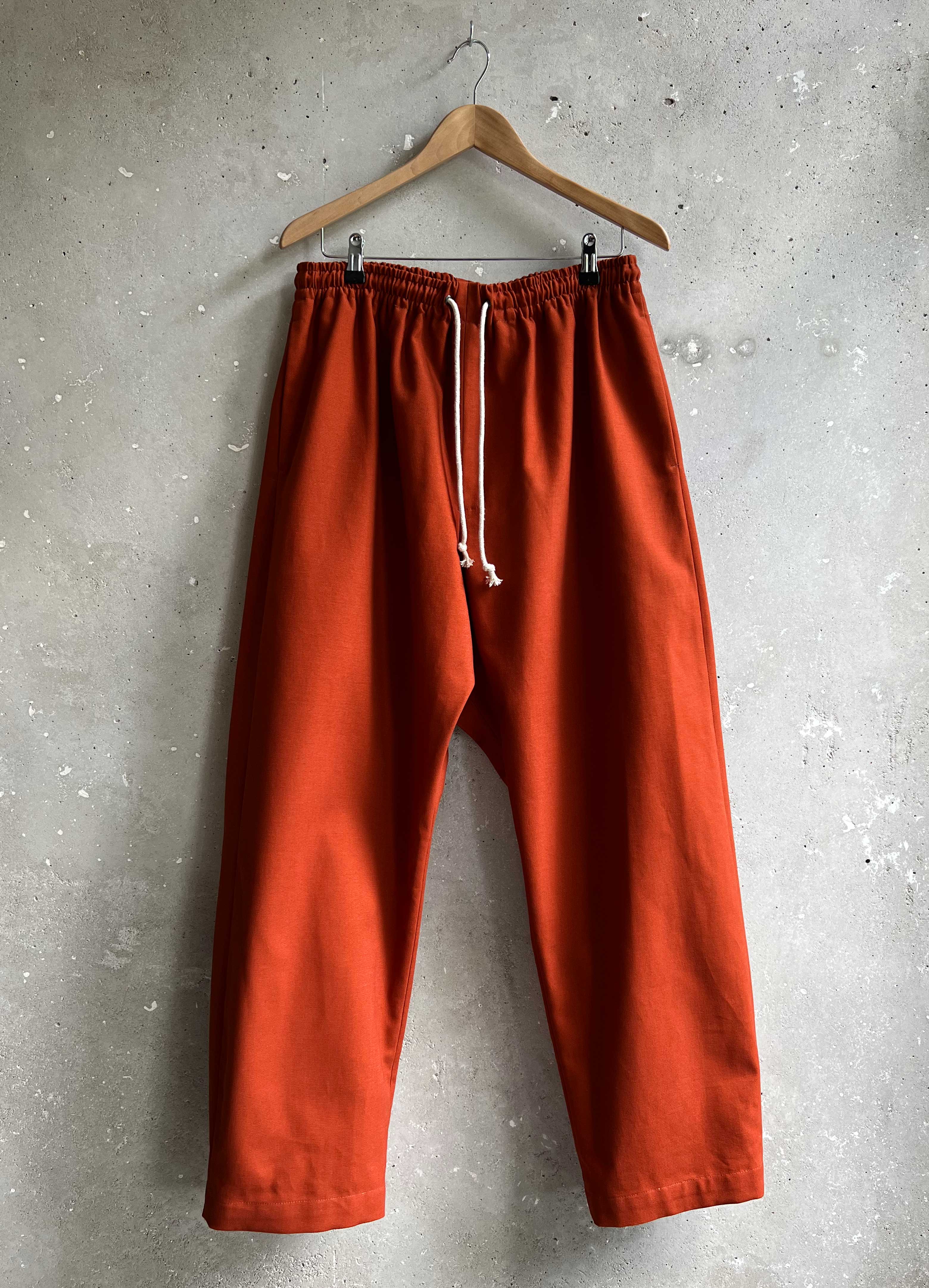 Cotton Orange Pants