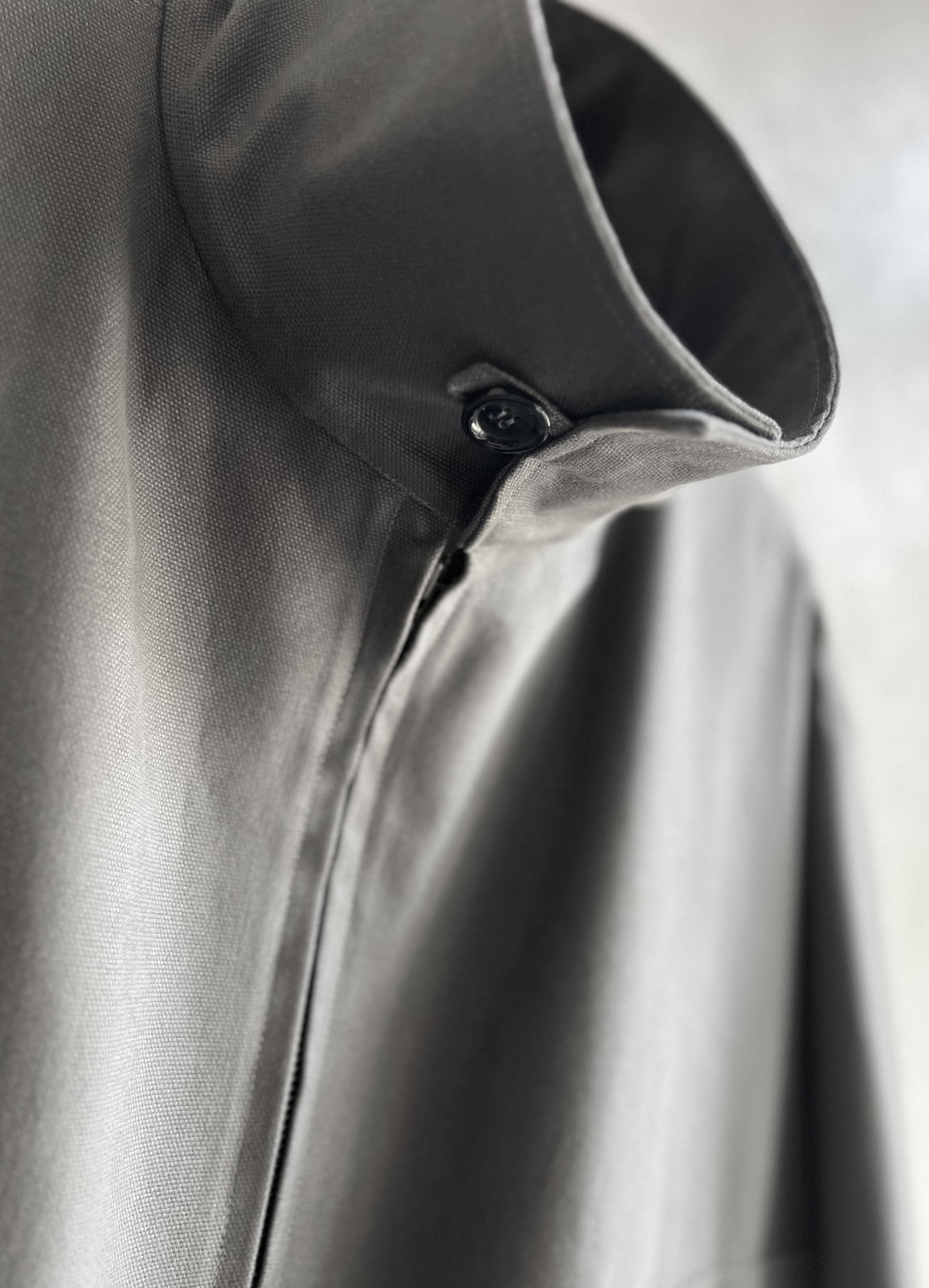 Club jacket concrete grey canvas