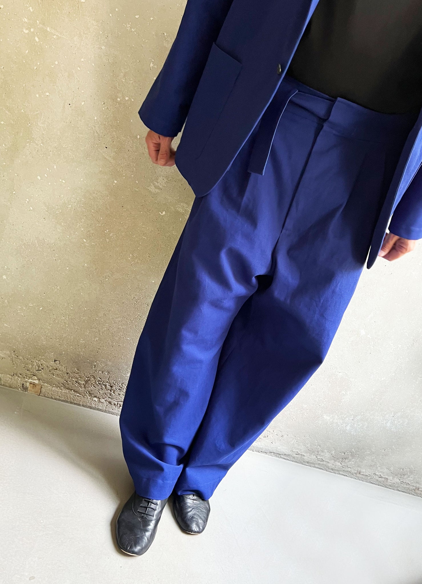 Paris trousers ultra blue canvas
