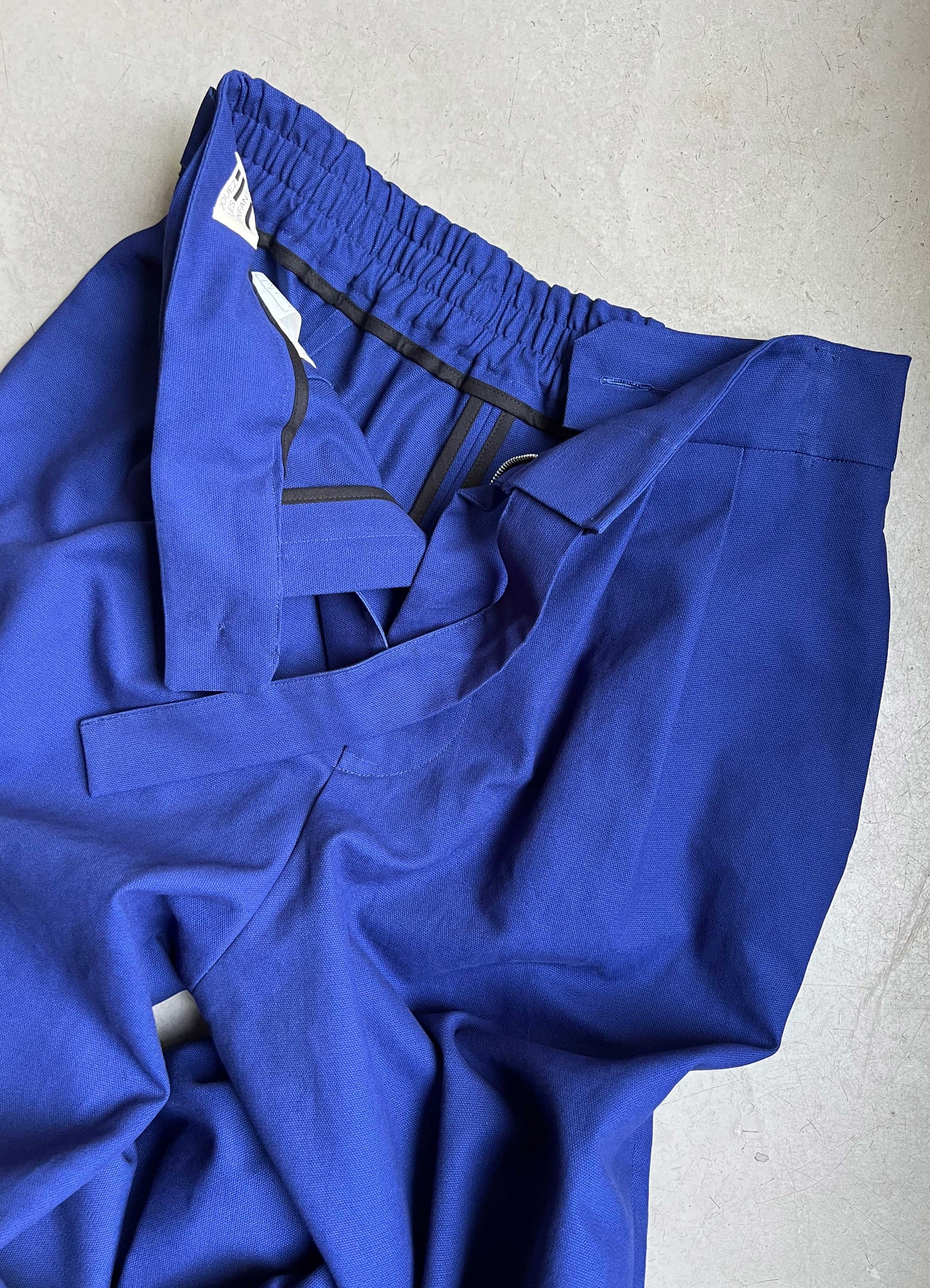 Paris trousers ultra blue canvas