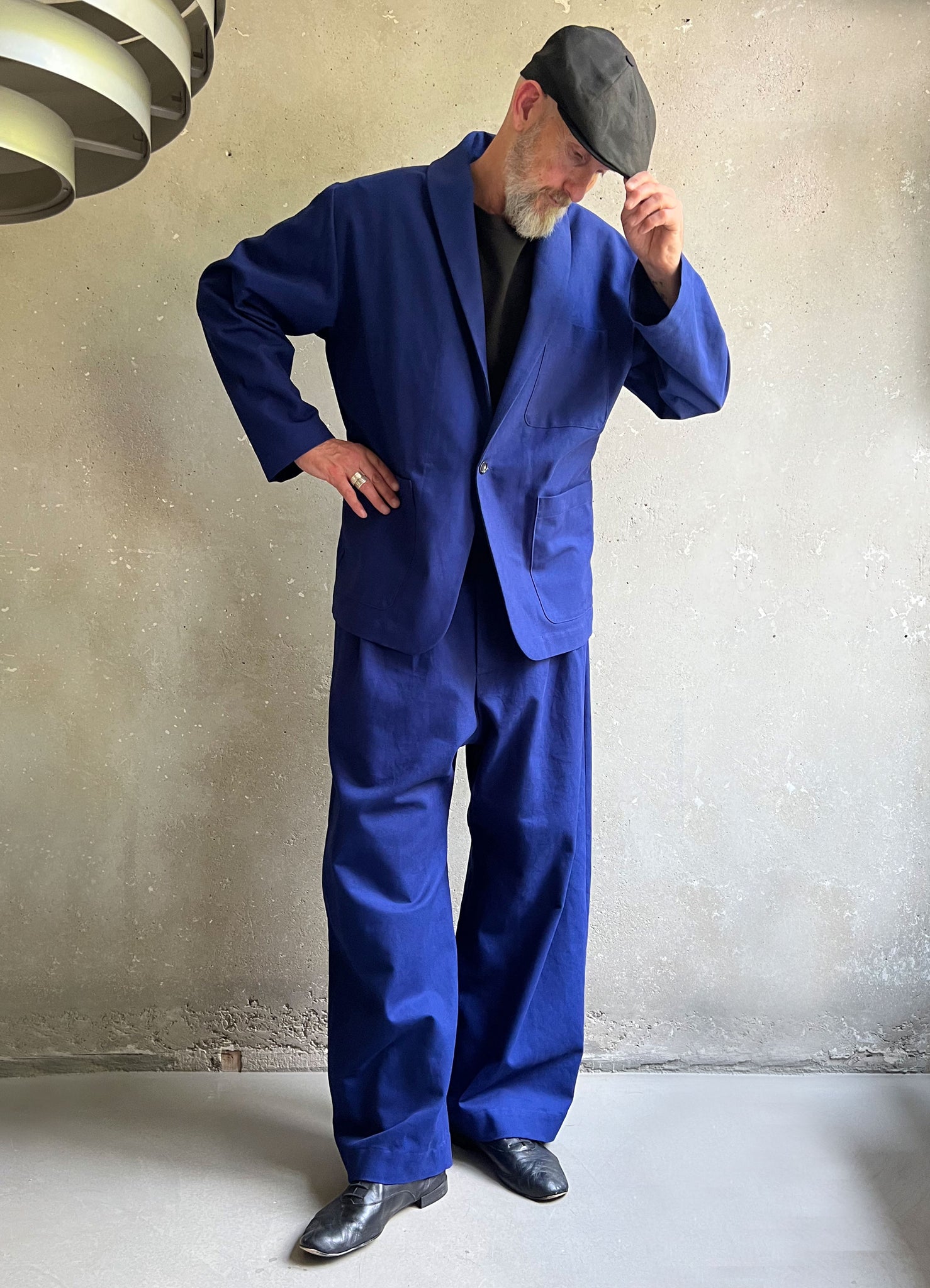 Paris trousers ultra blue canvas