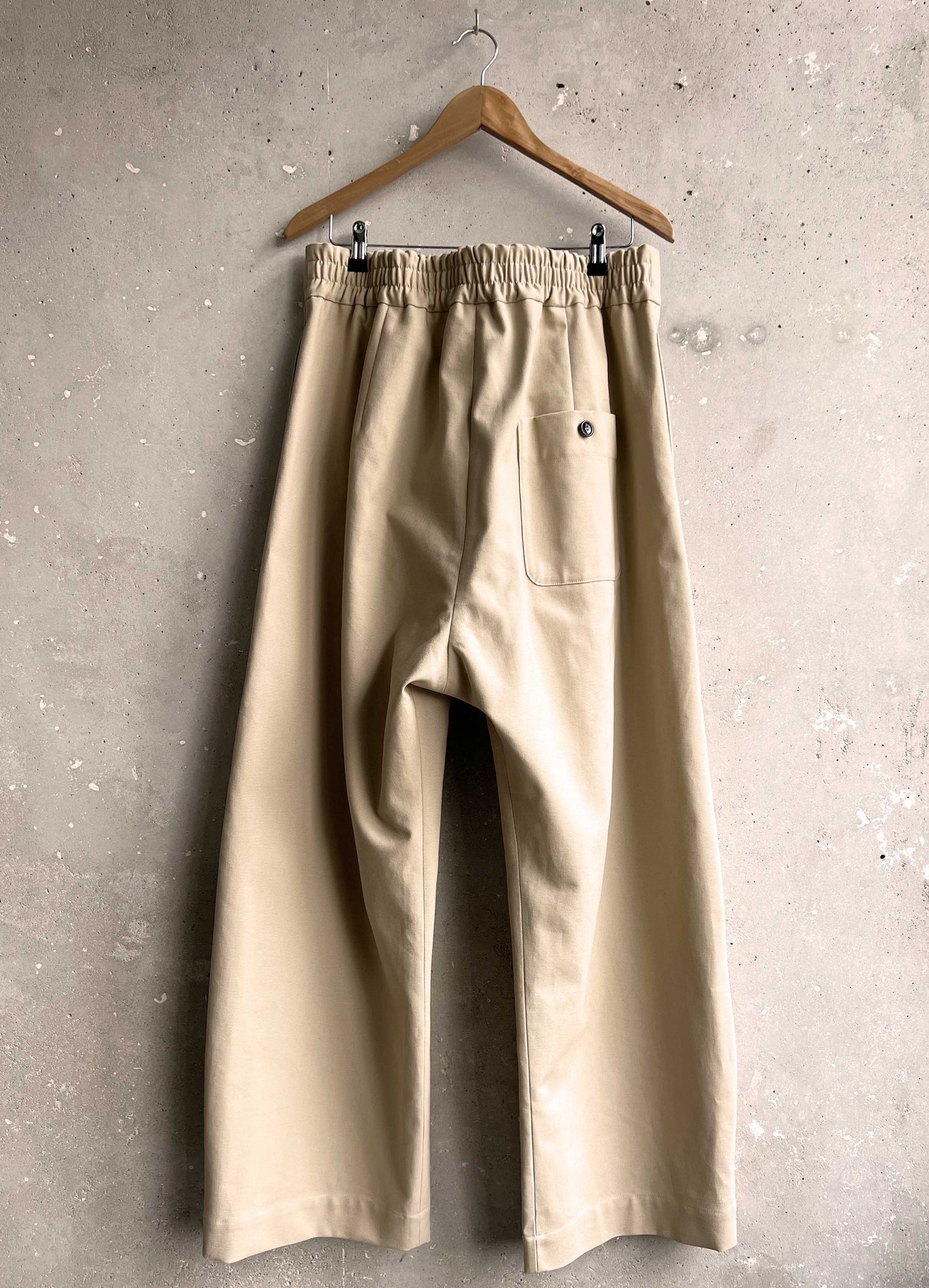 Paris trousers khaki canvas