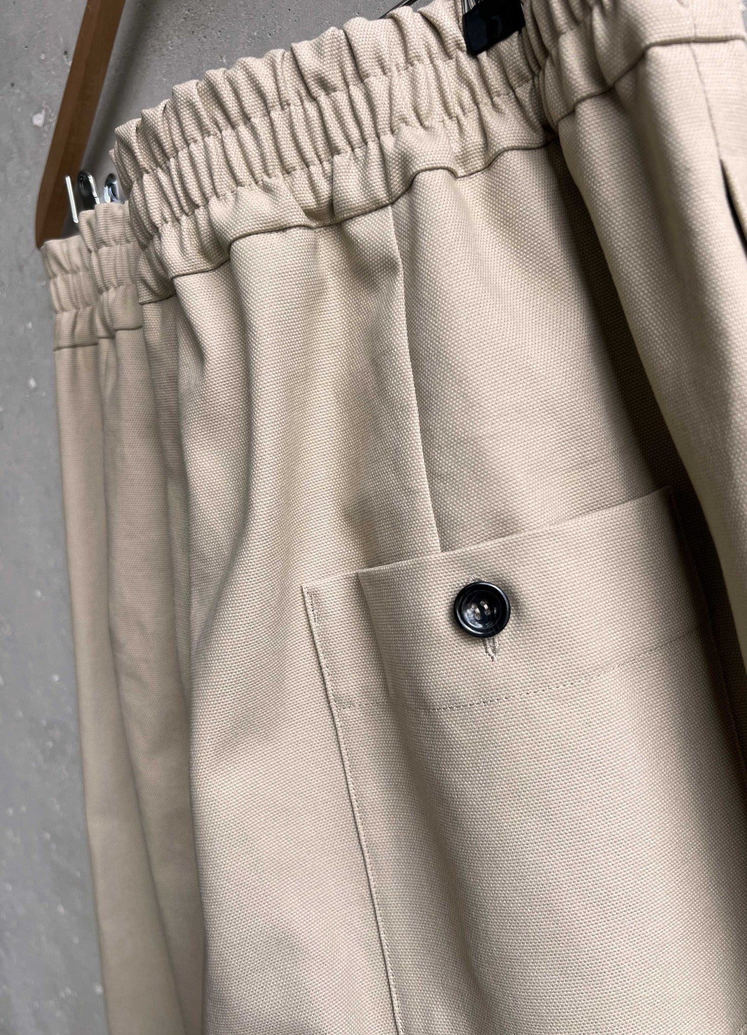 Paris trousers khaki canvas