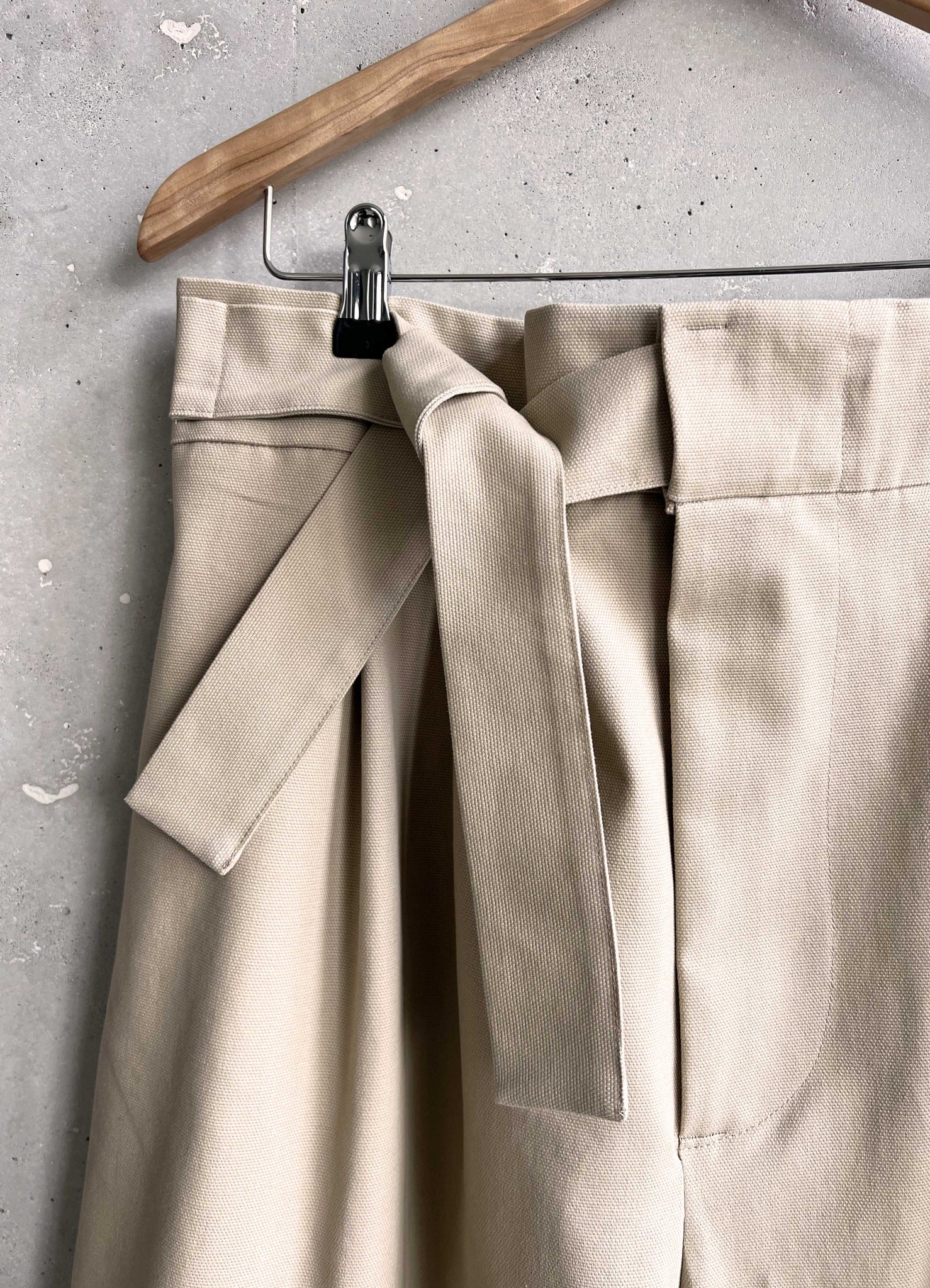 Paris trousers khaki canvas