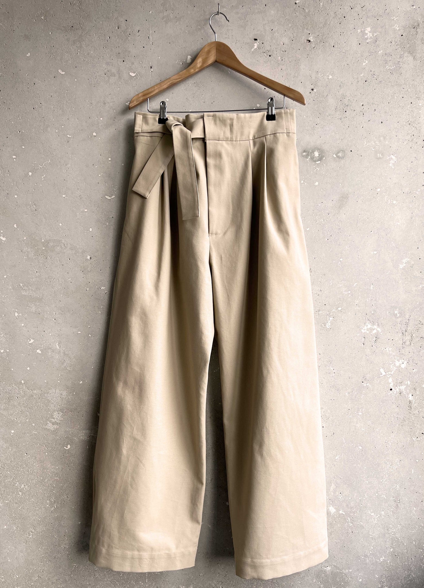 Paris trousers khaki canvas