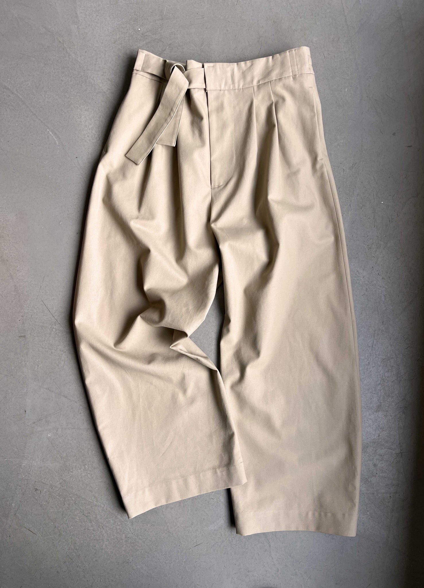 Paris trousers khaki canvas