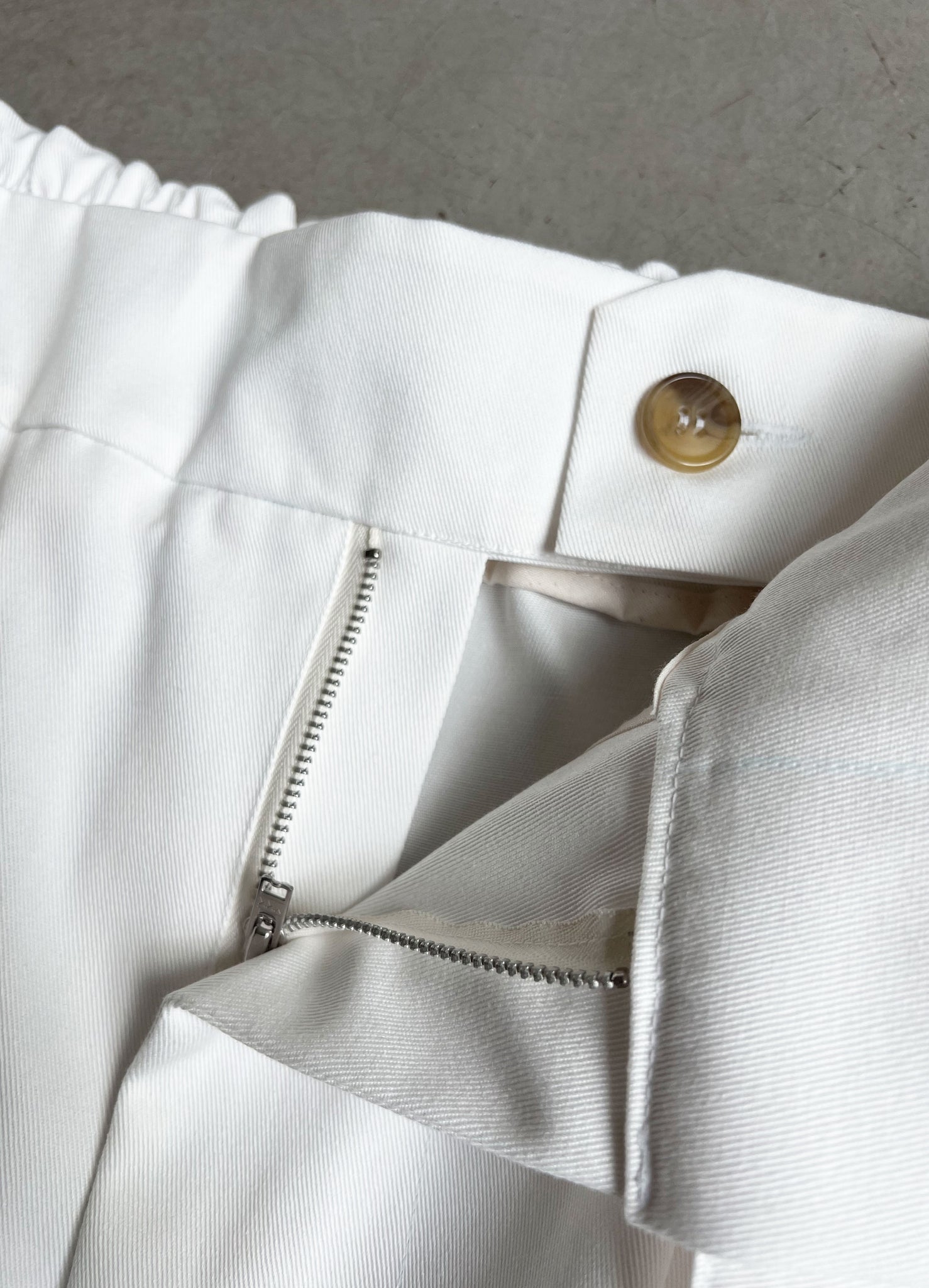 Paris trousers white