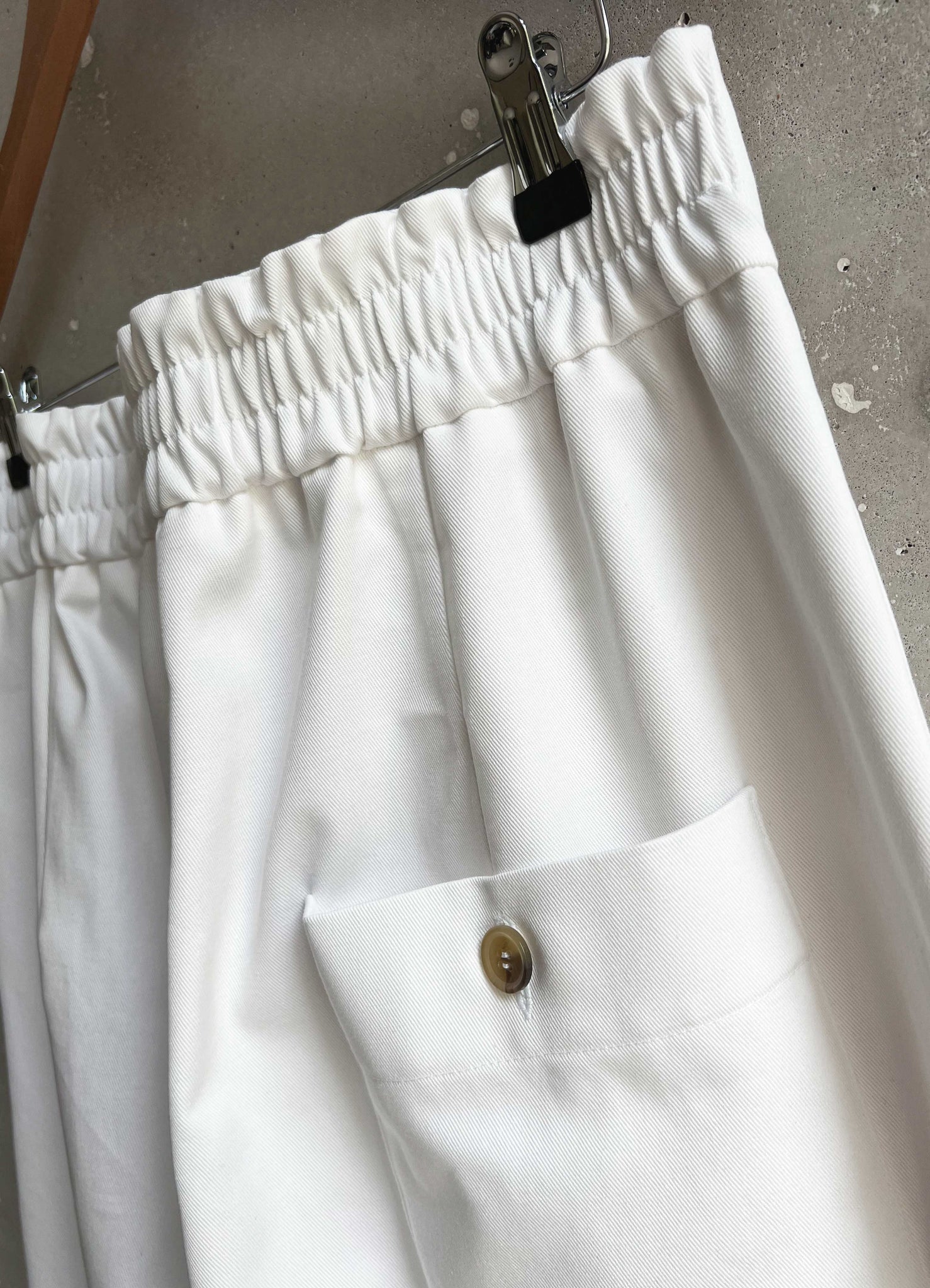 Paris trousers white