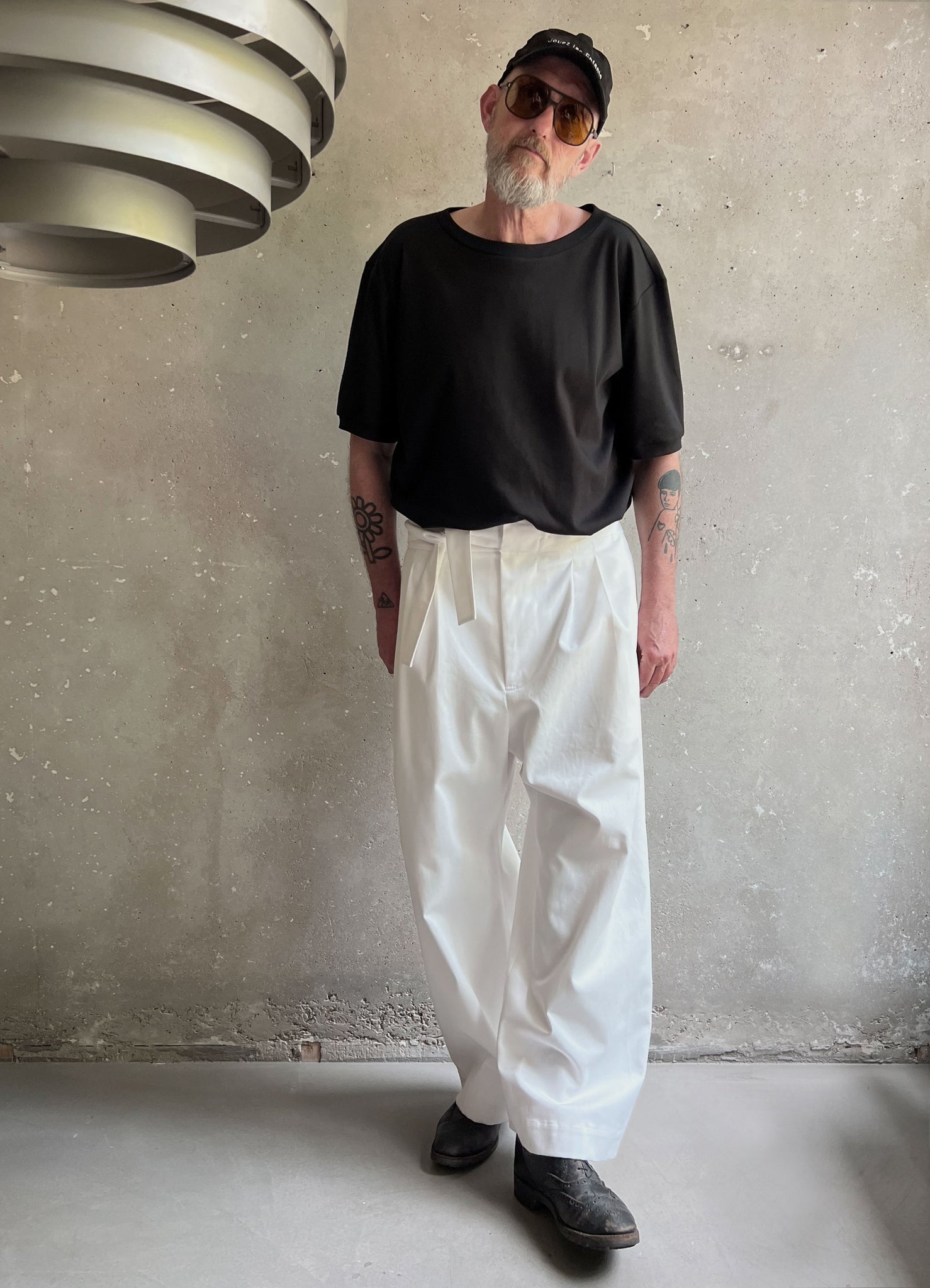 Paris trousers white