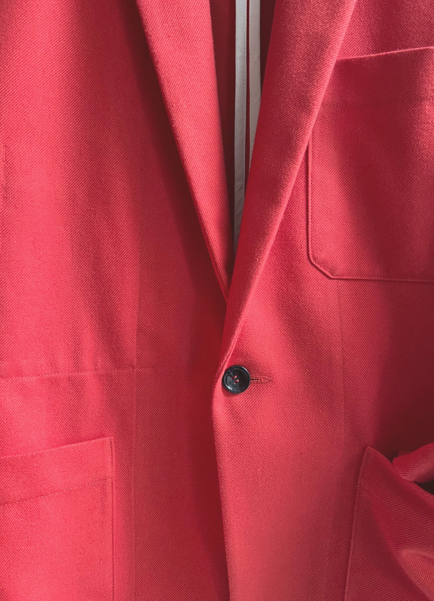 Soft Suit jacket sweet red