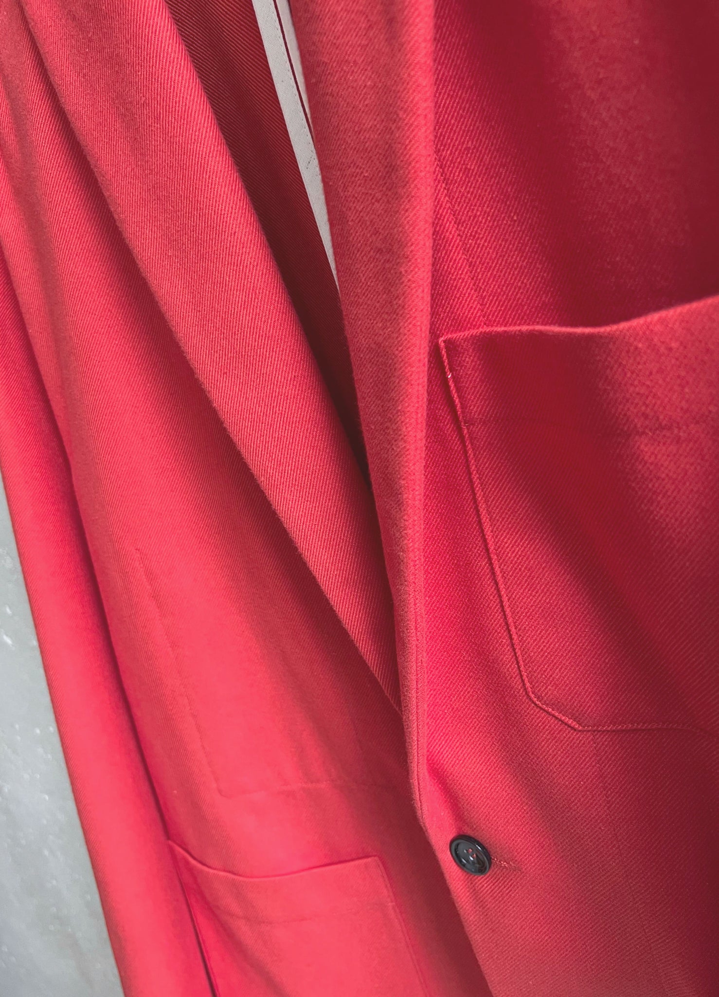 Soft Suit jacket sweet red