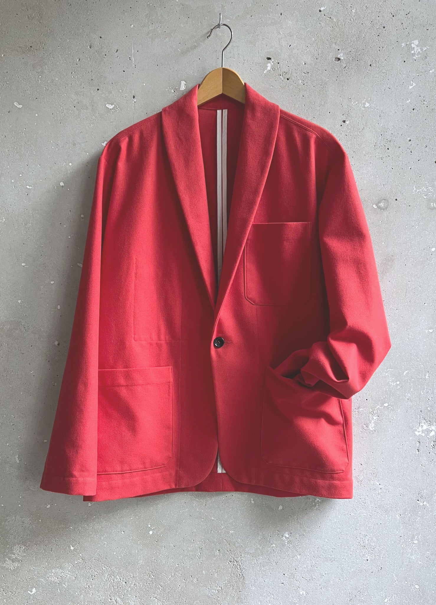 Soft Suit jacket sweet red