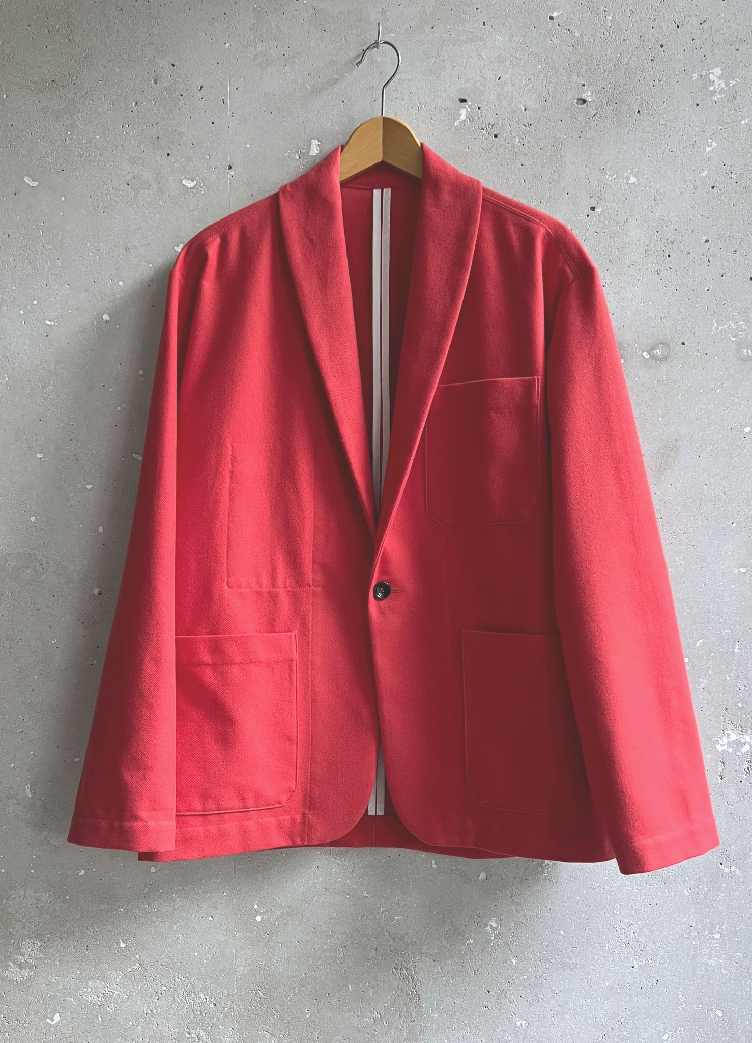 Soft Suit jacket sweet red