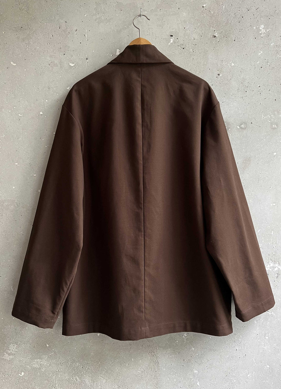 Soft Suit jacket courier brown canvas