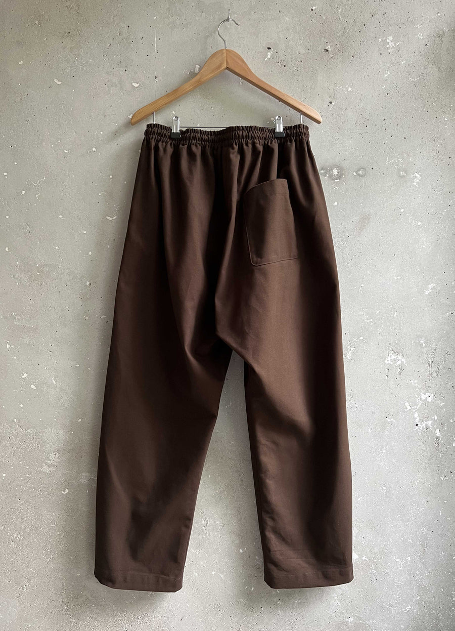 Soft Suit pants courier brown canvas