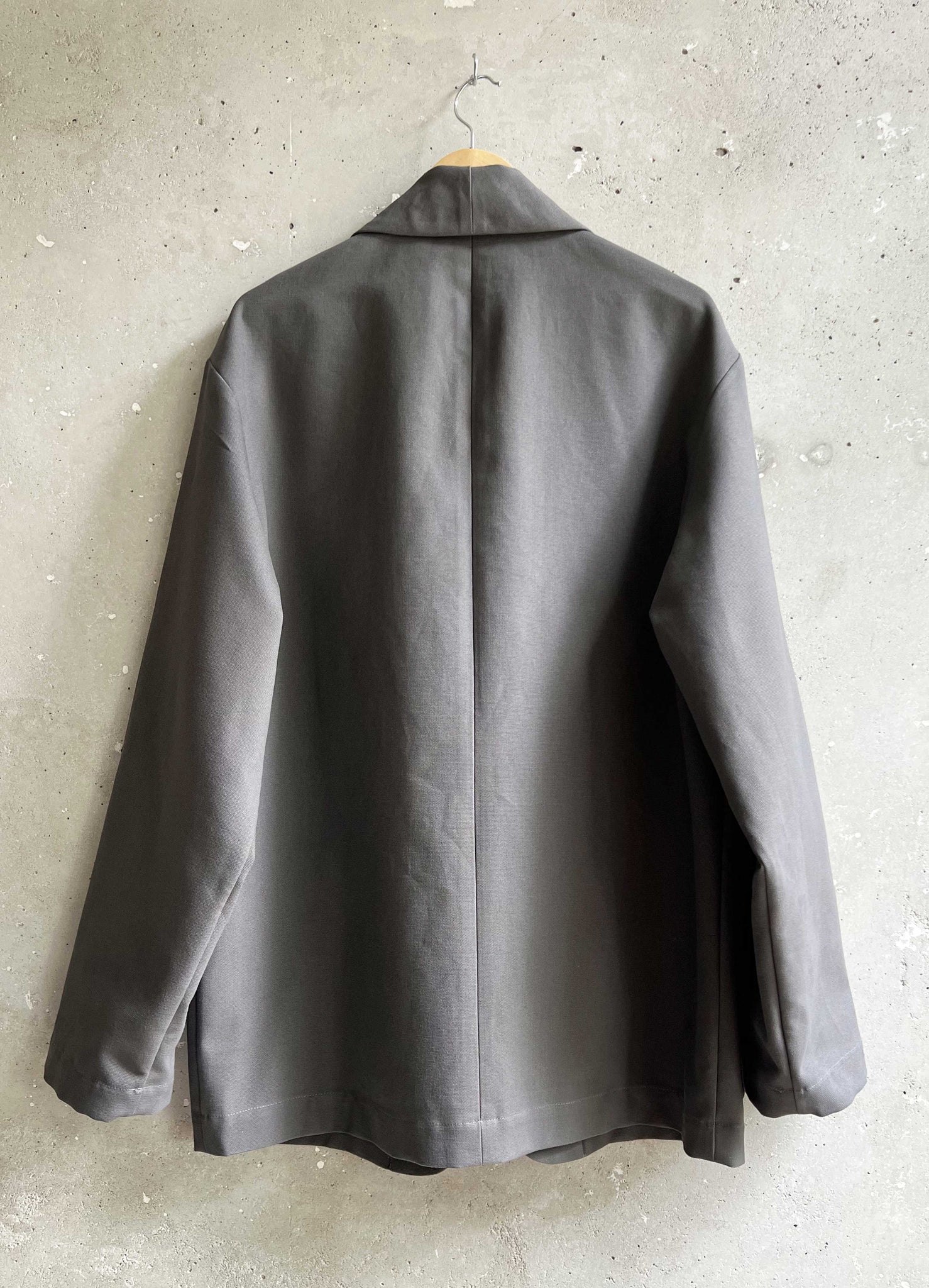 Soft Suit jacket concrete grey canvas