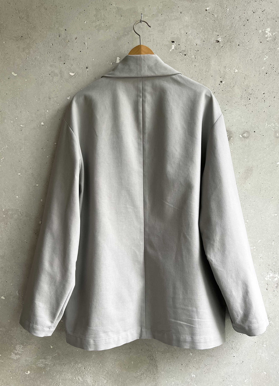 Soft Suit jacket business grey canvas
