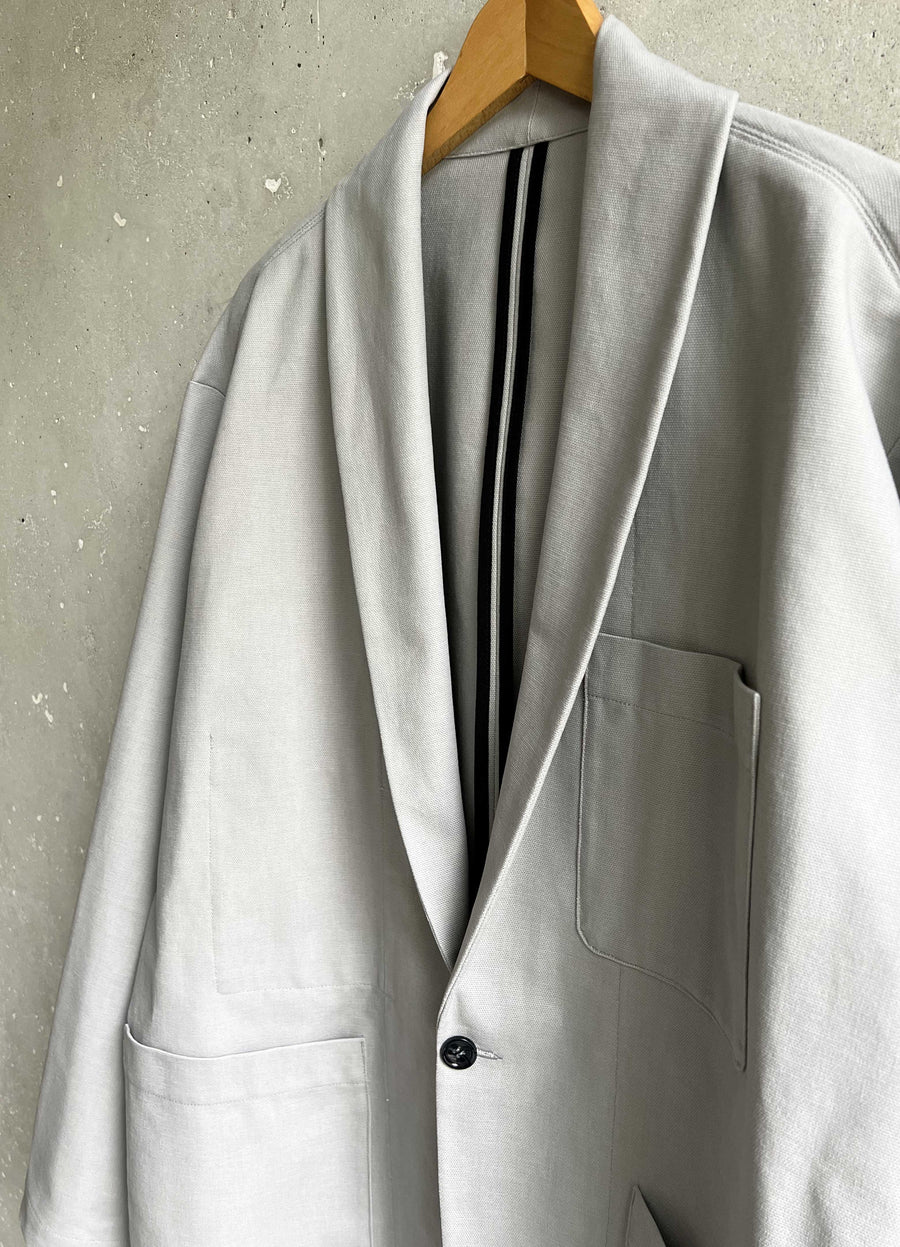 Soft Suit jacket business grey canvas