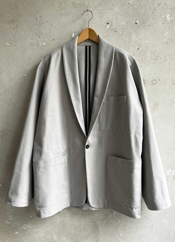 Soft Suit jacket business grey canvas