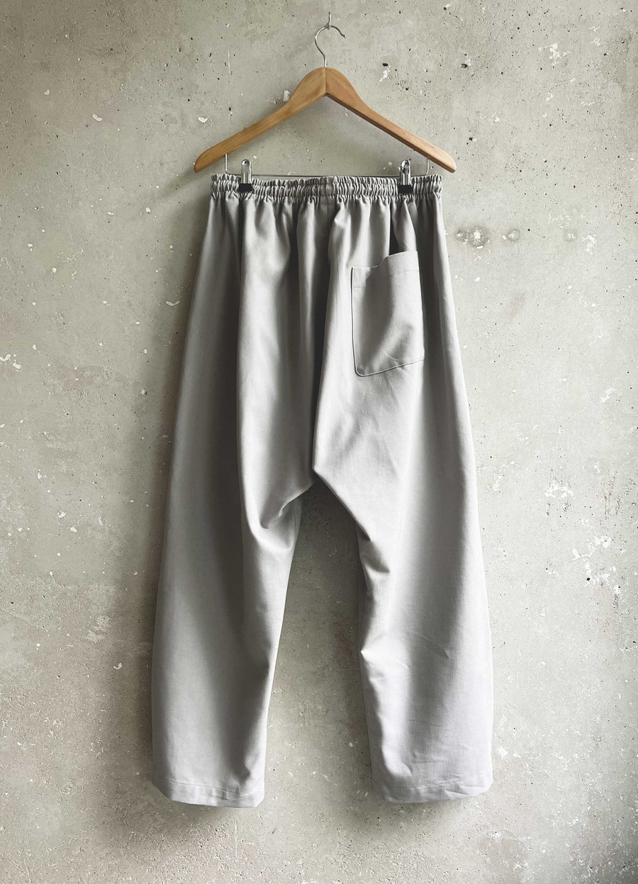 Soft Suit pants business grey canvas