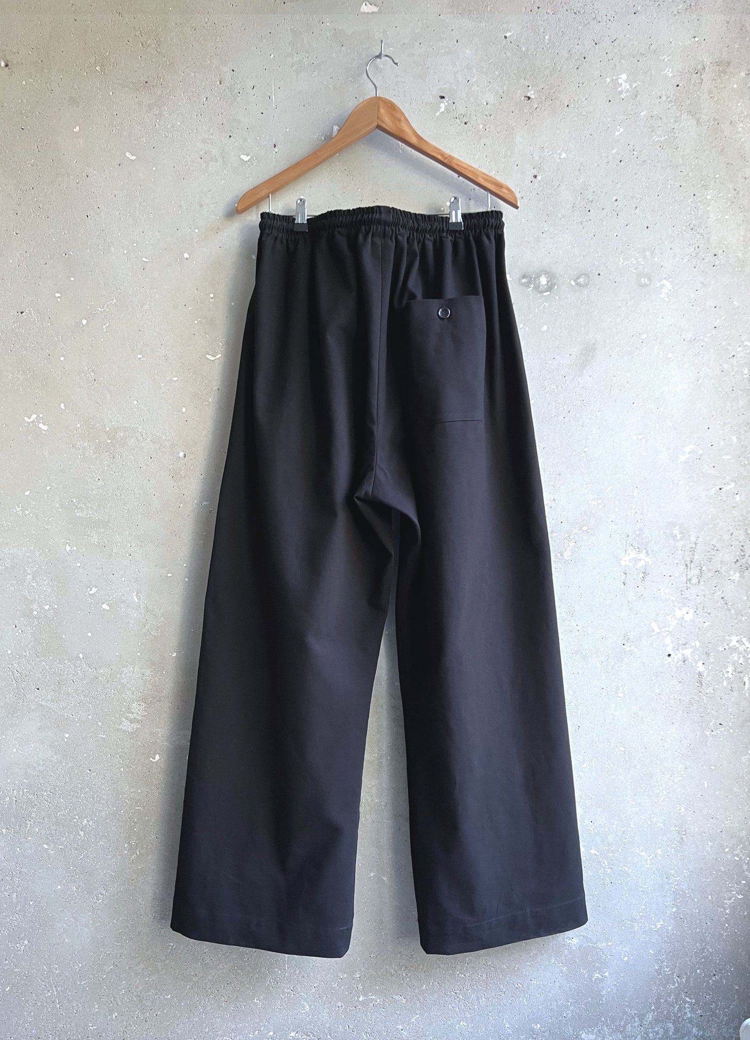 Grand pants black canvas