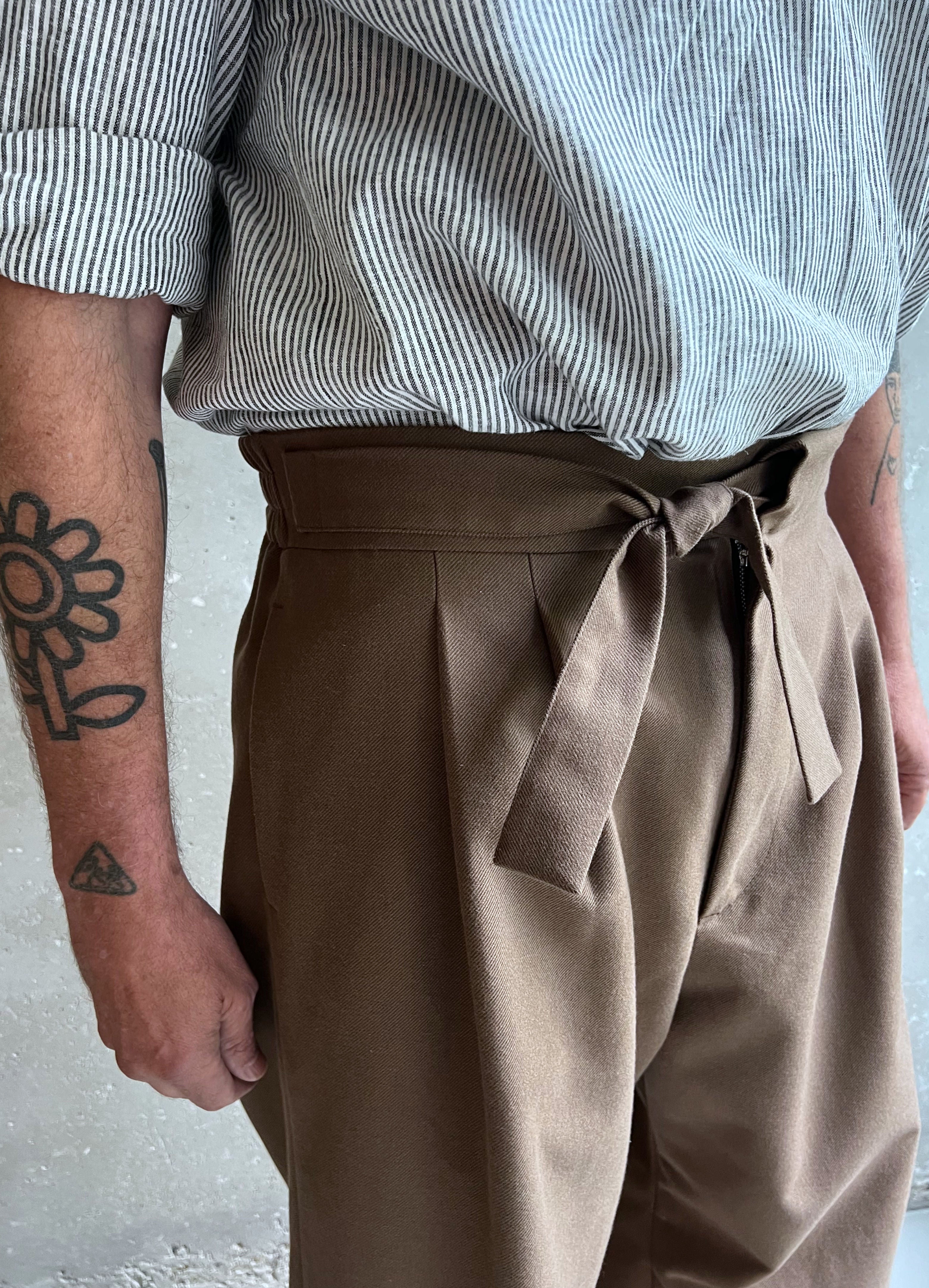 Paris trousers milk chocolate moleskin – JOUEZ LES ENFANTS