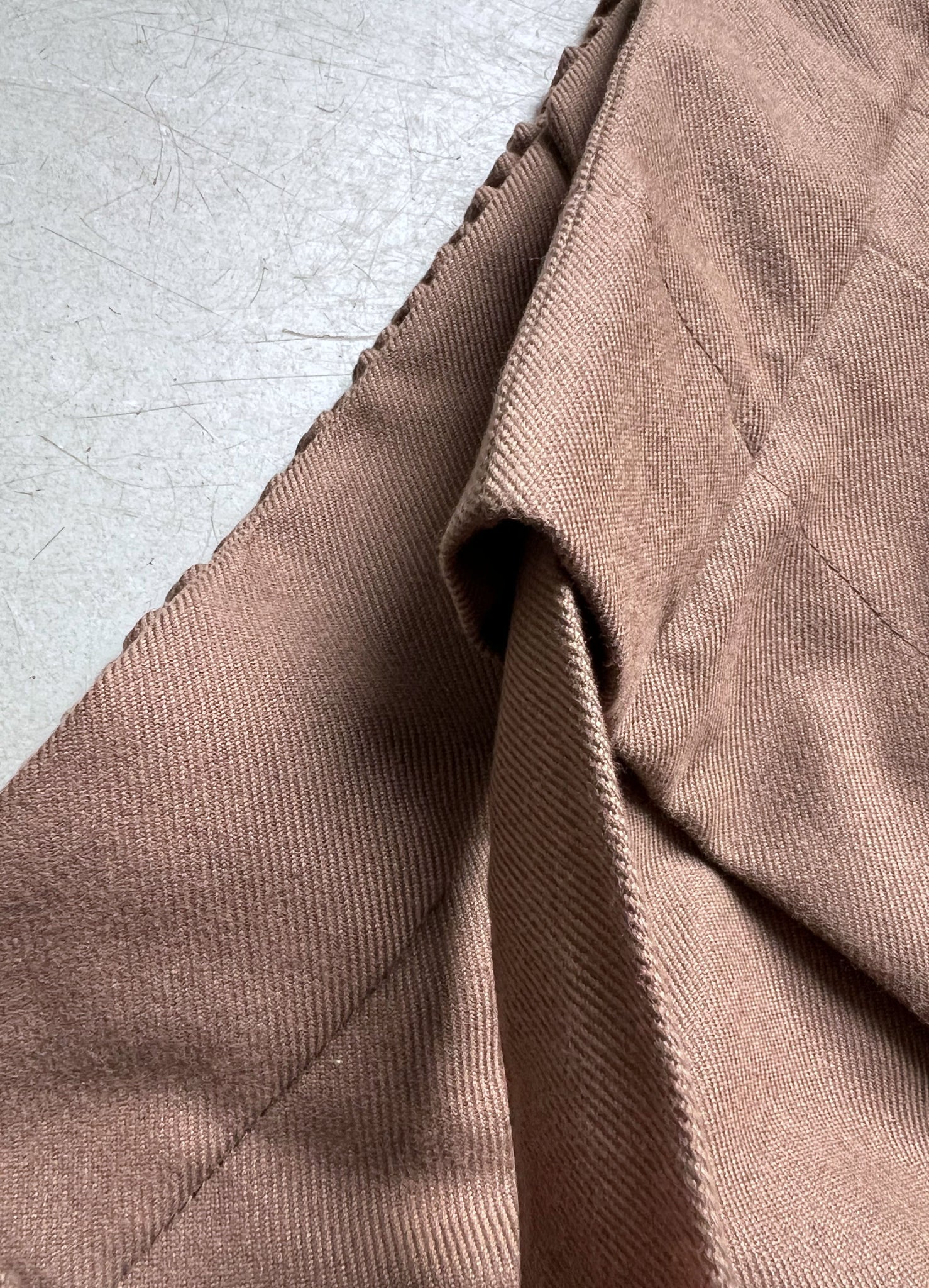 Paris trousers milk chocolate moleskin