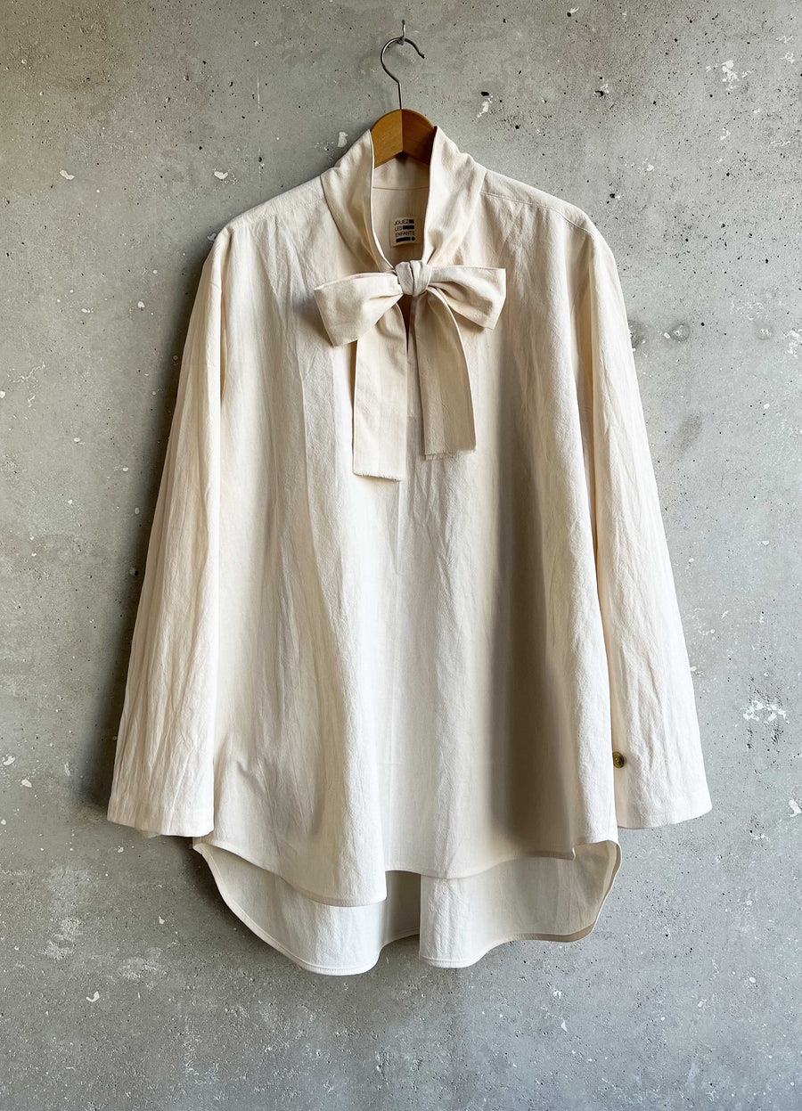 Atelier smock ecru cotton