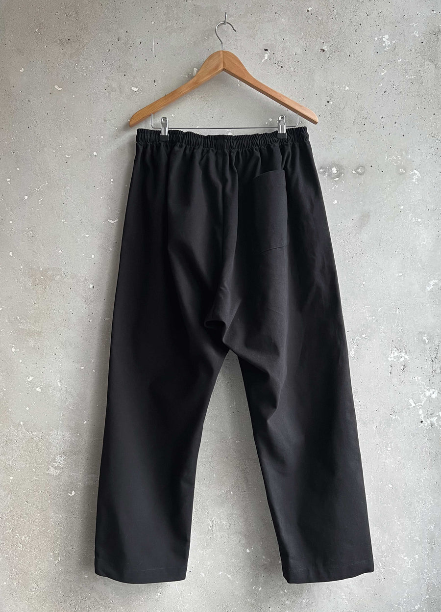 Soft Suit pants black canvas
