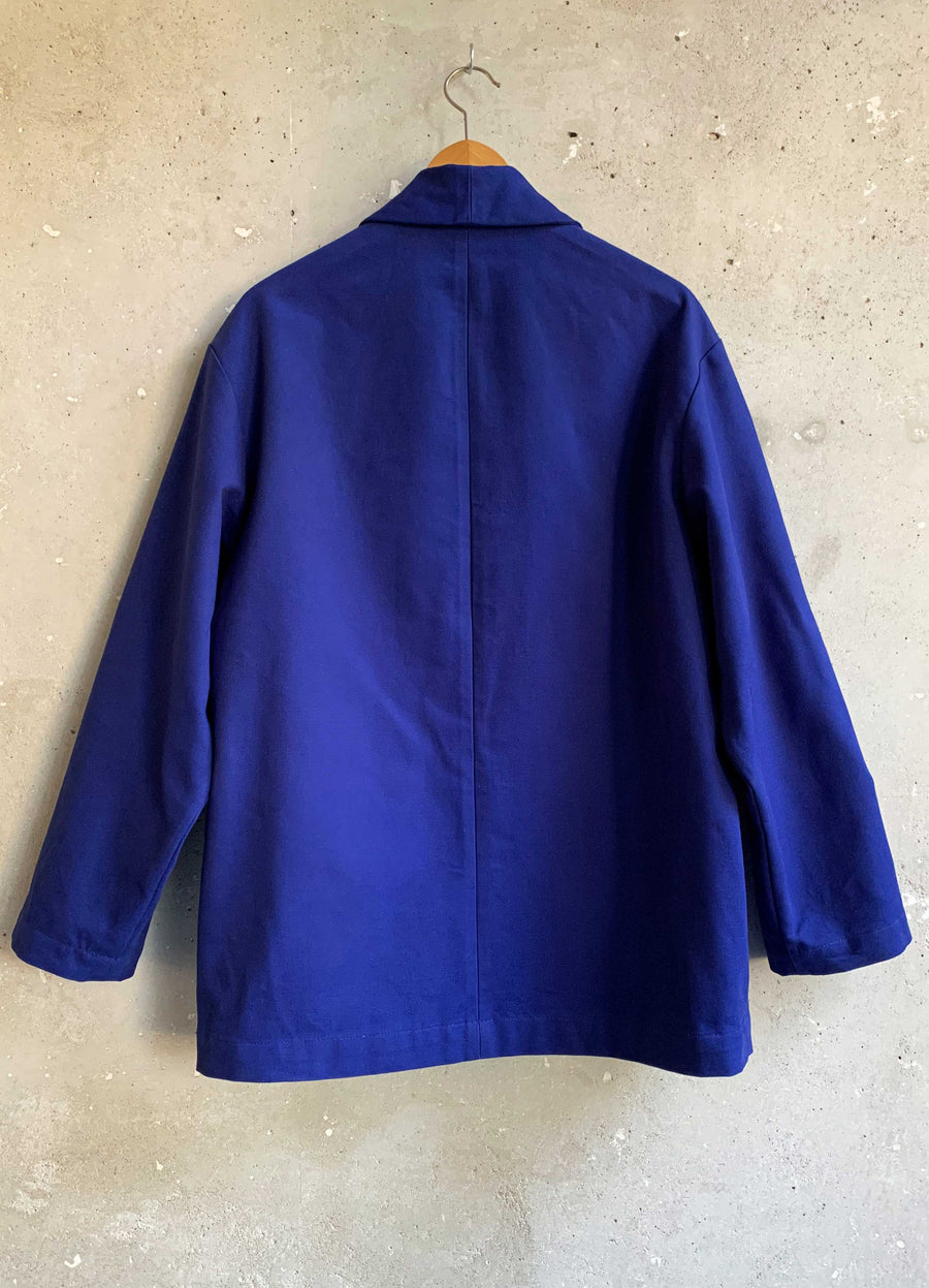 Soft Suit jacket ultra blue canvas