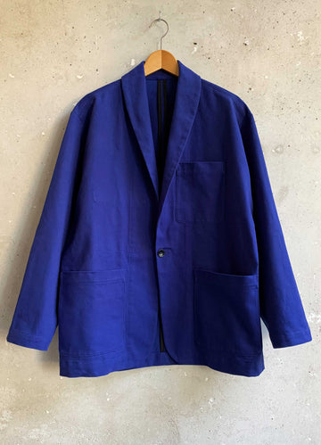 Soft Suit jacket ultra blue canvas
