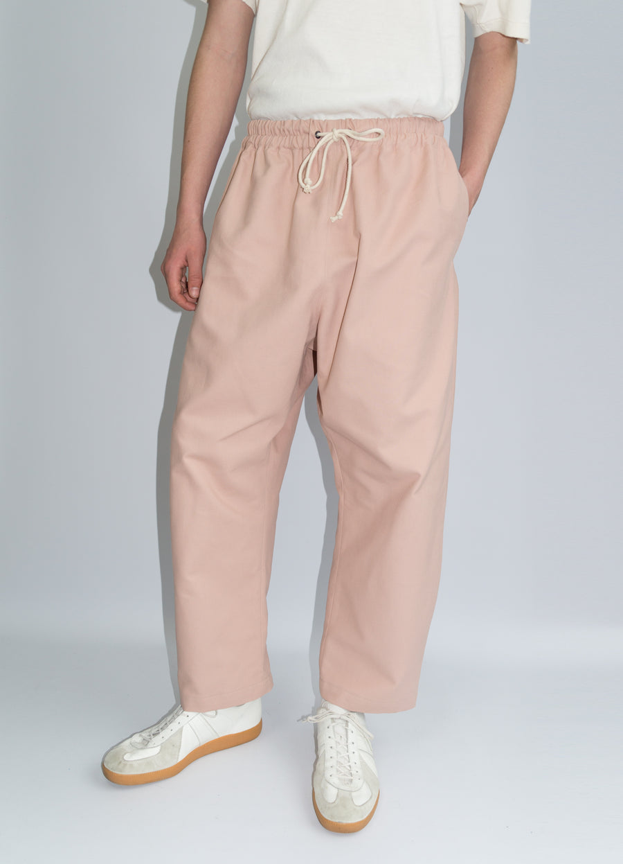 Soft Suit pants pink canvas