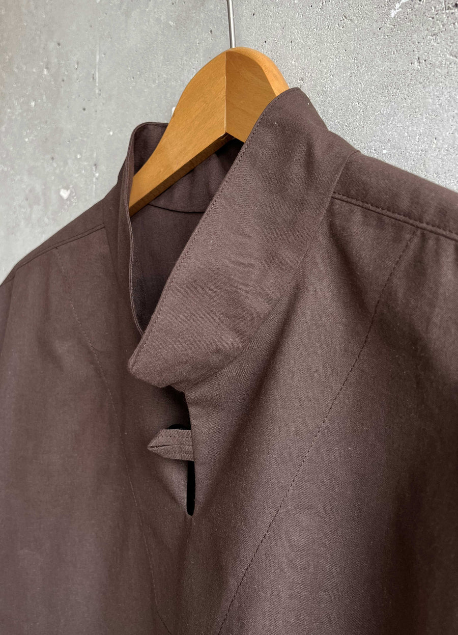 Smock shirt courier brown